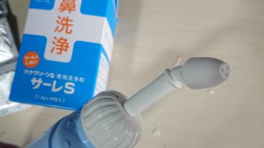 鼻洗浄をしたら鼻の奥のイヤな匂いがなくなった話。風邪が治りかけによくある？