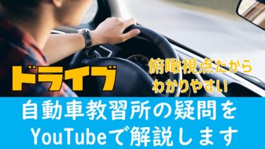 【YouTube企画案】『自動車教習所で習うことをミニカーで予習しよう！』