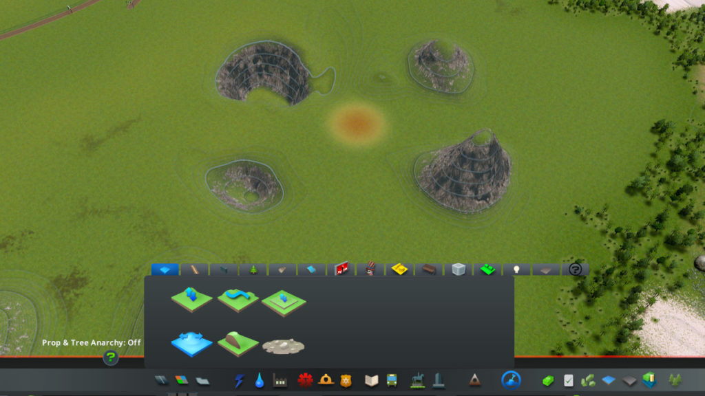 Cities Skylines 地形を自由に変更できるmod Extra Landscaping Tools Bigoran ビゴラン