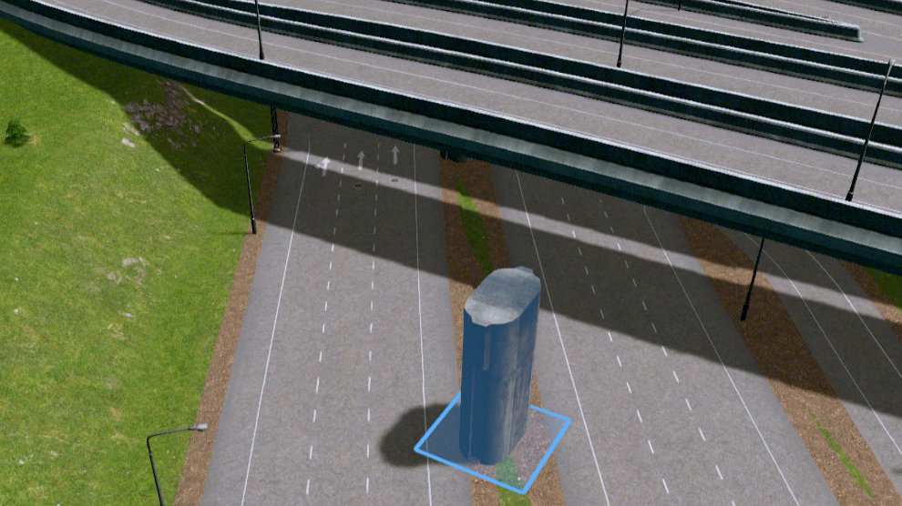 Cities Skylines 道路や建物の位置や高さを調整できるmod Move It Bigoran ビゴラン