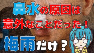 梅雨の時期だけ！部屋にいると鼻水が出る原因が判明したという話